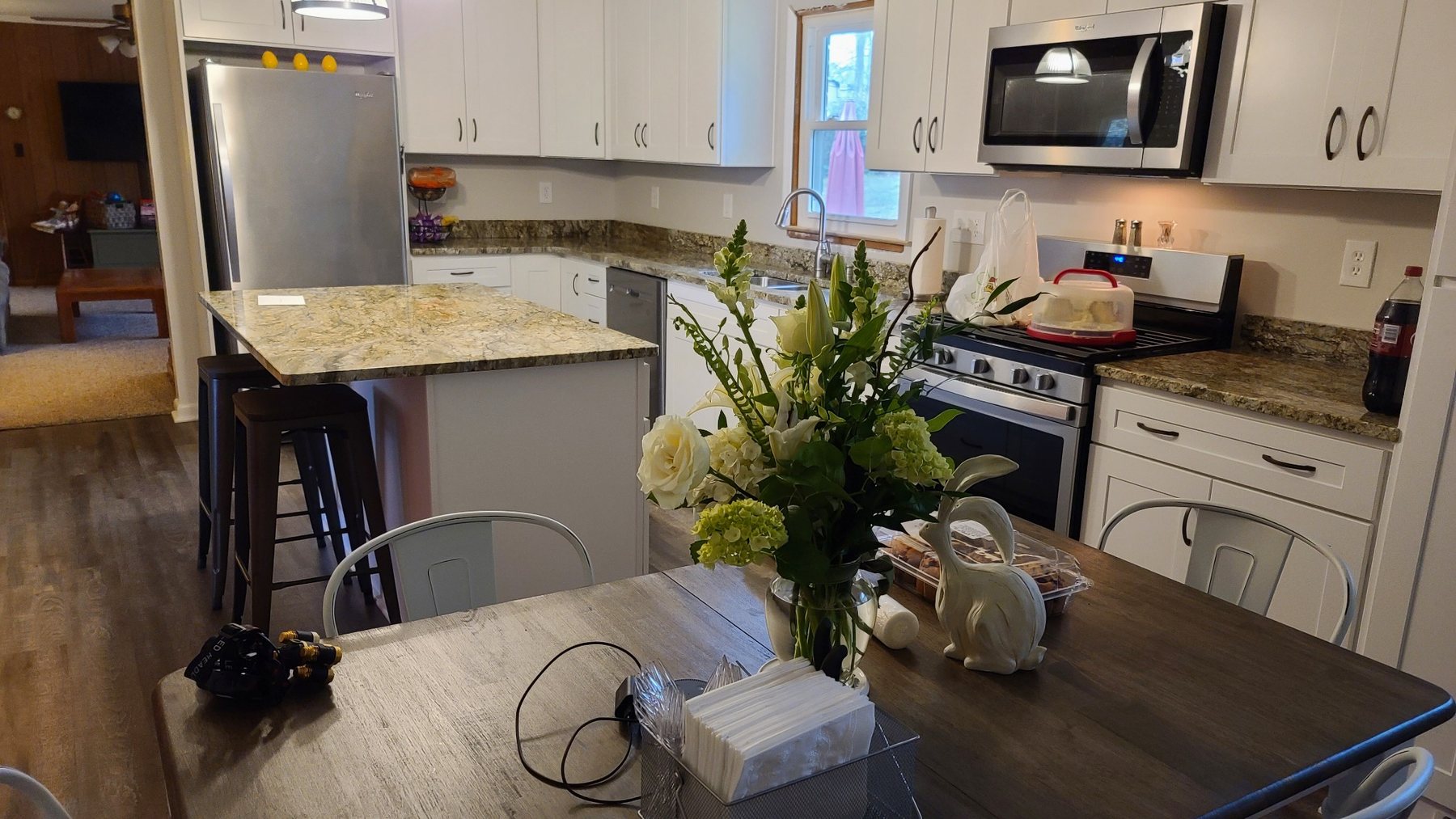 Finished kitchen alternate view