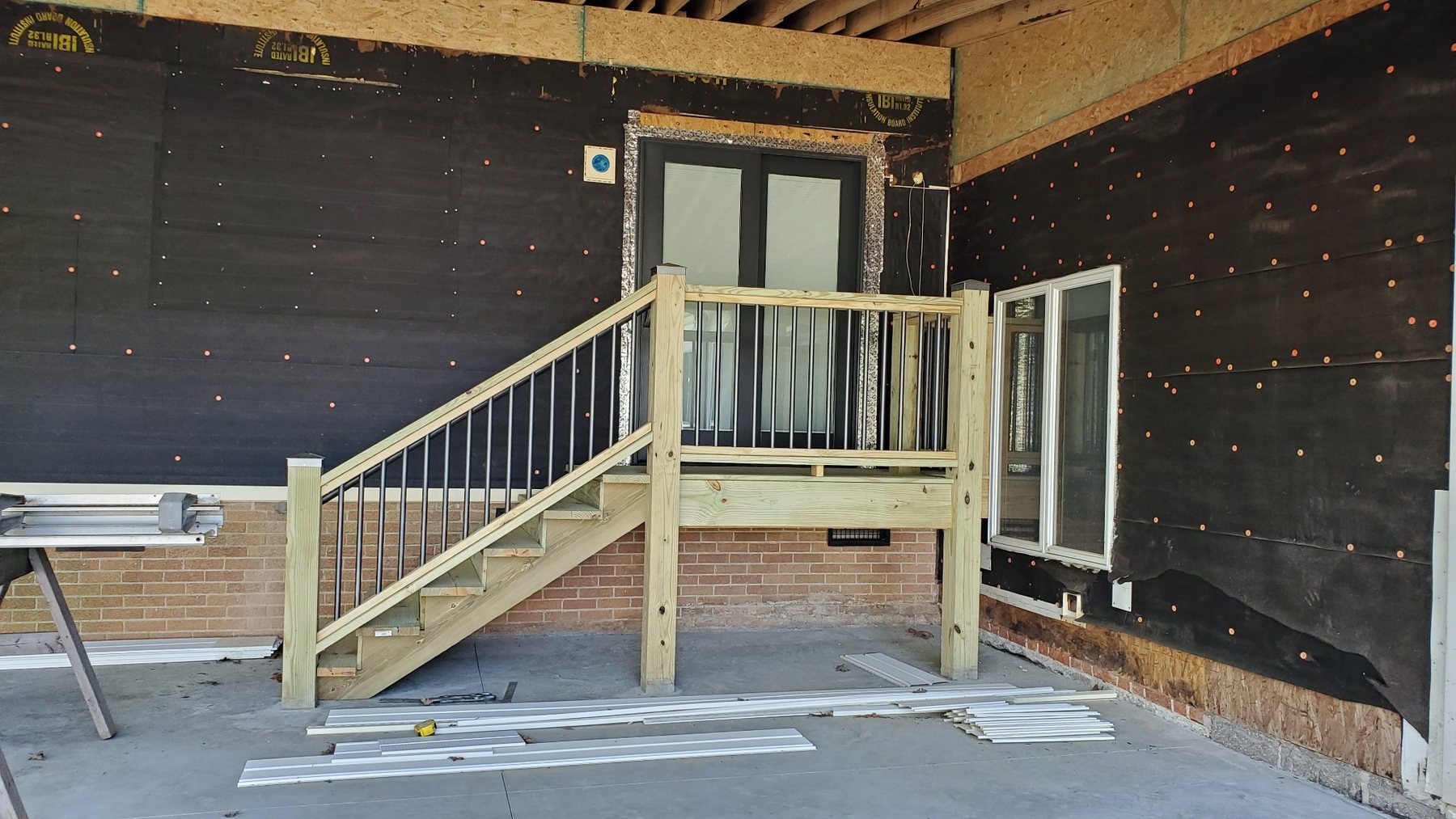 Stair and railing work